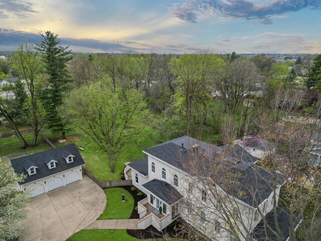 1005 Hovey Ave, Normal, IL 61761 - view of aerial view at dusk