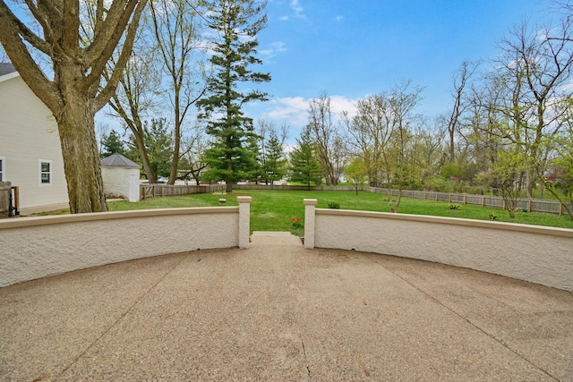 1005 Hovey Ave, Normal, IL 61761 - view of property's community featuring fence, a yard, and a patio