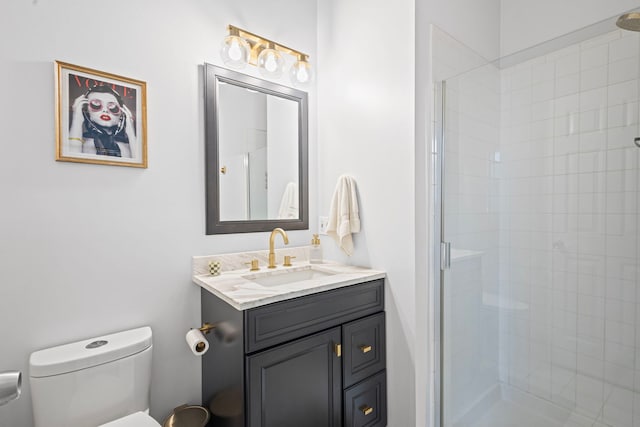 1942 W Armitage Ave Unit 2, Chicago, IL 60622 - full bathroom featuring vanity and a shower stall