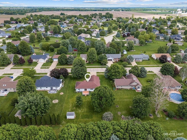 1231 Anthony Ln, Sandwich, IL 60548 - aerial perspective of suburban area