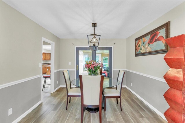 3104 Park Haven Blvd, Danville, IL 61832 - dining room with wood finished floors and baseboards