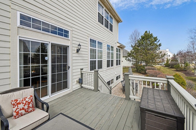 1037 Moray Dr, Inverness, IL 60010 - view of wooden terrace