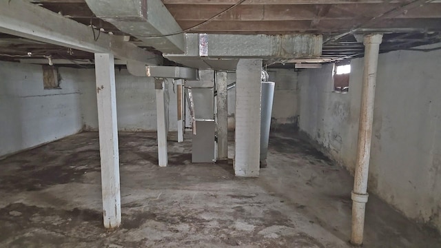 15231 Ashland Ave, Harvey, IL 60426 - basement with heating unit