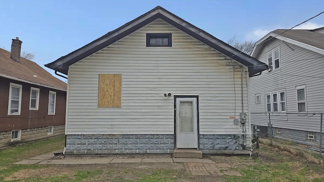 15231 Ashland Ave, Harvey, IL 60426 - back of house with fence