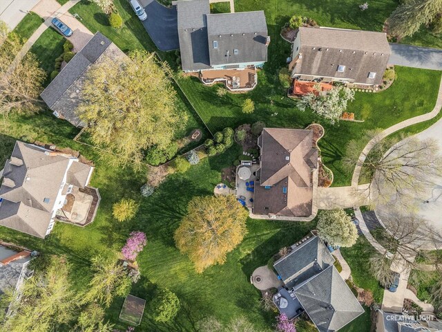 1454 Rill Ct, Naperville, IL 60565 - birds eye view of property with a residential view