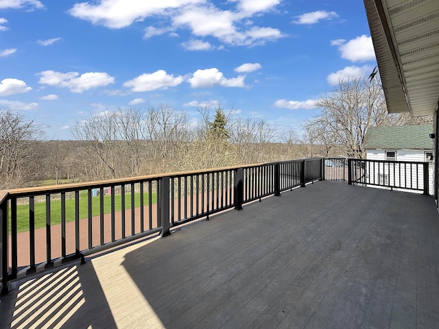 view of deck