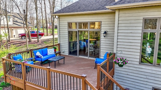view of deck