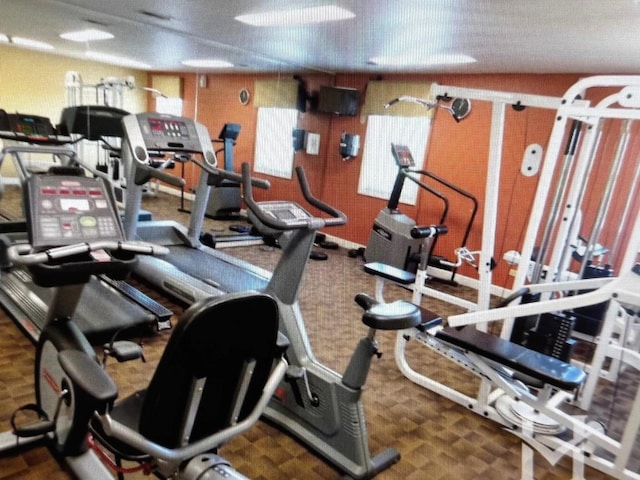 view of exercise room