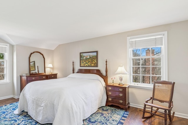 910 Lane, Lorraine, Lake Forest, IL 60045 - bedroom featuring baseboards and wood finished floors