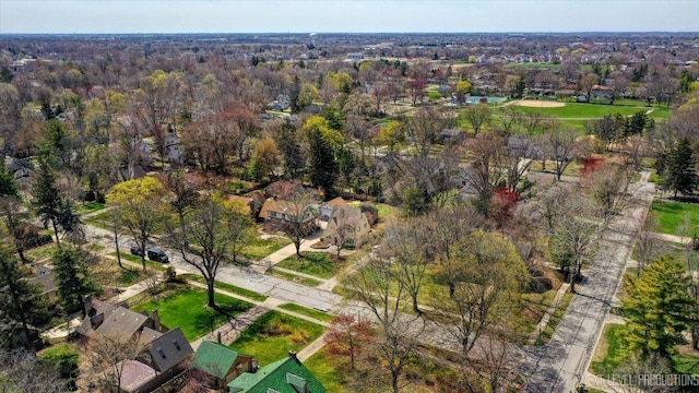 349 N Lincoln St, Batavia, IL 60510 - aerial view featuring a residential view