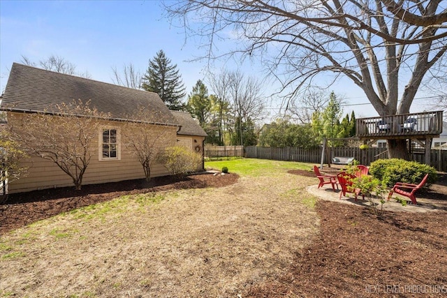349 N Lincoln St, Batavia, IL 60510 - view of yard with a fenced backyard