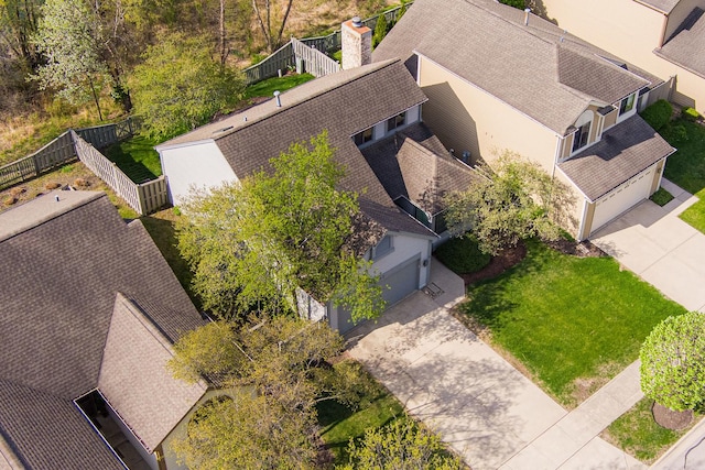 drone / aerial view
