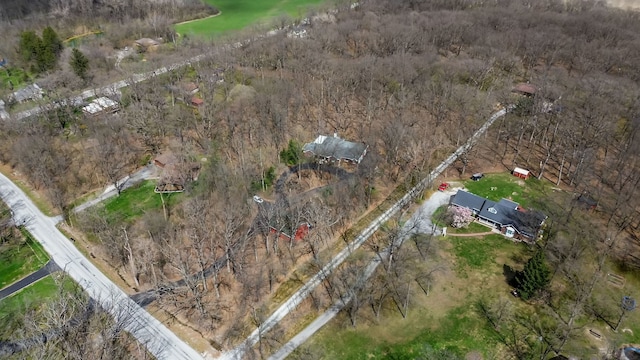 aerial view of property and surrounding area