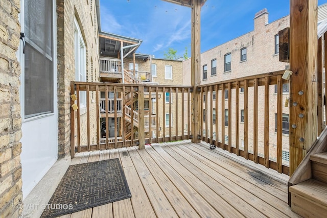4449 W Sunnyside Ave Unit 2, Chicago, IL 60630 - view of deck