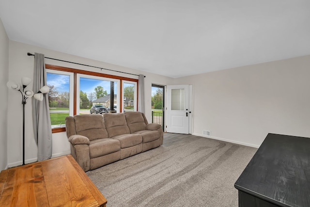 11007 W 167th St, Orland Park, IL 60467 - carpeted living area with baseboards and visible vents