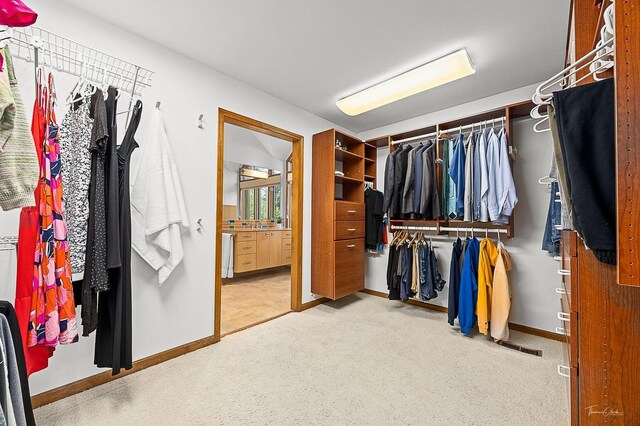 2111 Belleau Woods Ct, Wheaton, IL 60189 - walk in closet featuring carpet
