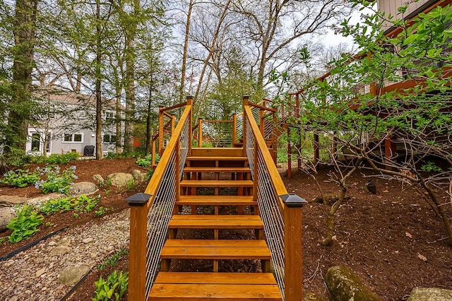 2111 Belleau Woods Ct, Wheaton, IL 60189 - view of jungle gym with a wooden deck and stairway