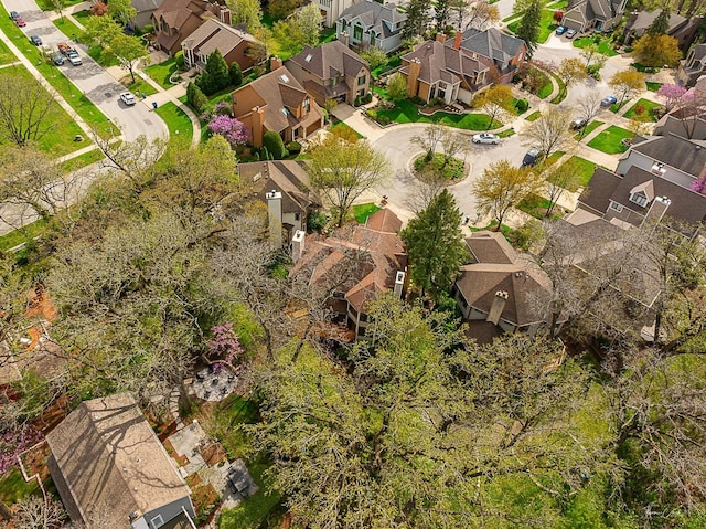 2111 Belleau Woods Ct, Wheaton, IL 60189 - drone / aerial view featuring a residential view