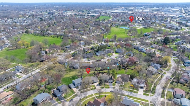 1616 Albermarle Ct, Naperville, IL 60563 - bird's eye view featuring a residential view