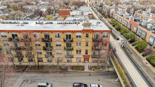 1740 N Maplewood Ave Unit 102, Chicago, IL 60647 - birds eye view of property
