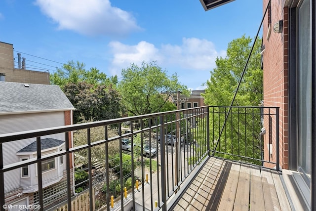 2259 W Wabansia Ave Unit 309, Chicago, IL 60647 - view of balcony
