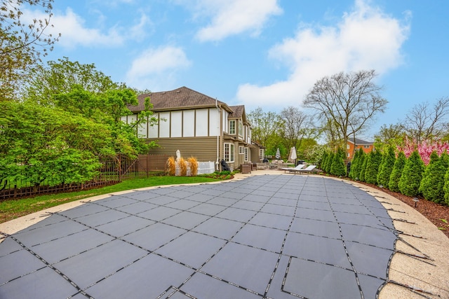 5930 Hillcrest Ct, Downers Grove, IL 60516 - view of pool with a patio area and fence