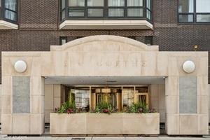 21 W Goethe St Unit 18F, Chicago, IL 60610 - exterior space featuring brick siding