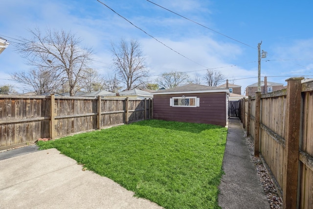 1432 Marengo Ave, Forest Park, IL 60130 - view of yard with a fenced backyard