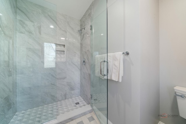 1330 Kurtis Ln, Lake Forest, IL 60045 - full bath featuring a shower stall and toilet