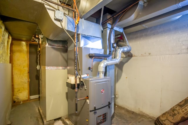view of utility room