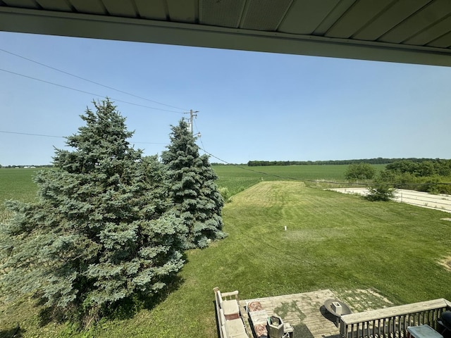 26812 US-150 Hwy, Leroy, IL 61752 - view of grassy yard featuring a rural view