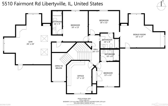 5510 Fairmont Rd, Libertyville, IL 60048 - photo 63