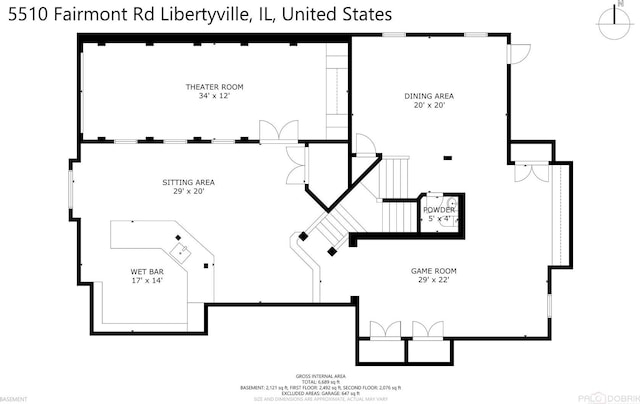 5510 Fairmont Rd, Libertyville, IL 60048 - photo 64