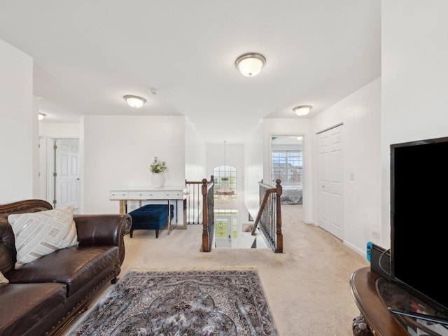 412 Towne Center Blvd, Shorewood, IL 60404 - living room with carpet flooring