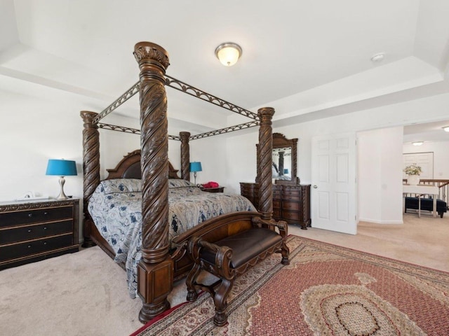 412 Towne Center Blvd, Shorewood, IL 60404 - carpeted bedroom featuring a raised ceiling
