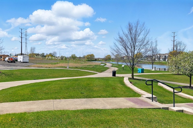 412 Towne Center Blvd, Shorewood, IL 60404 - view of community with a yard