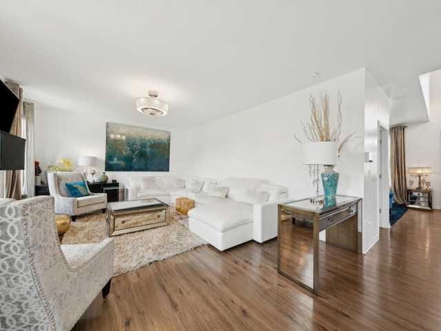 412 Towne Center Blvd, Shorewood, IL 60404 - living room featuring wood finished floors