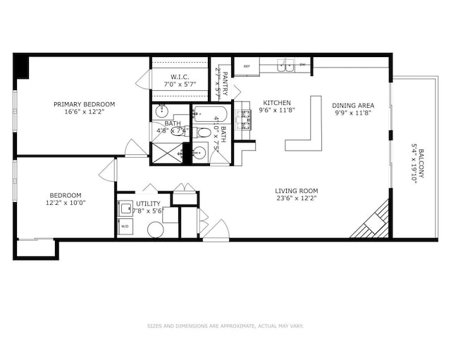 941 Yosemite Trl Unit C7, Roselle, IL 60172 - home floor plan