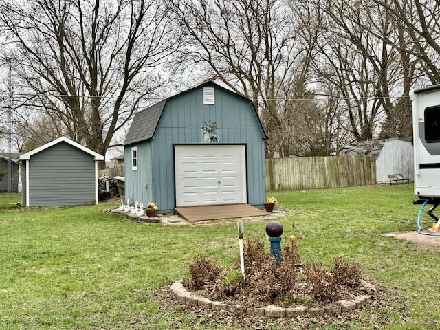 2445 Graham Rd, Belvidere, IL 61008 - exterior space featuring fence and a storage shed