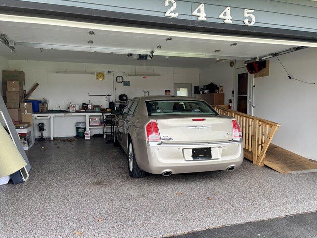 2445 Graham Rd, Belvidere, IL 61008 - garage with a garage door opener