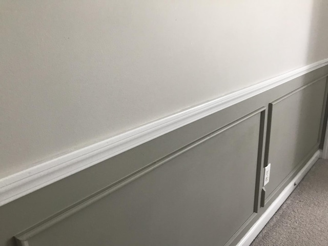 details featuring carpet flooring