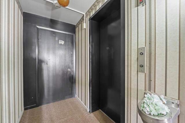 6135 W 94th St Unit C5, Oak Lawn, IL 60453 - bedroom featuring carpet flooring, baseboards, and an office area