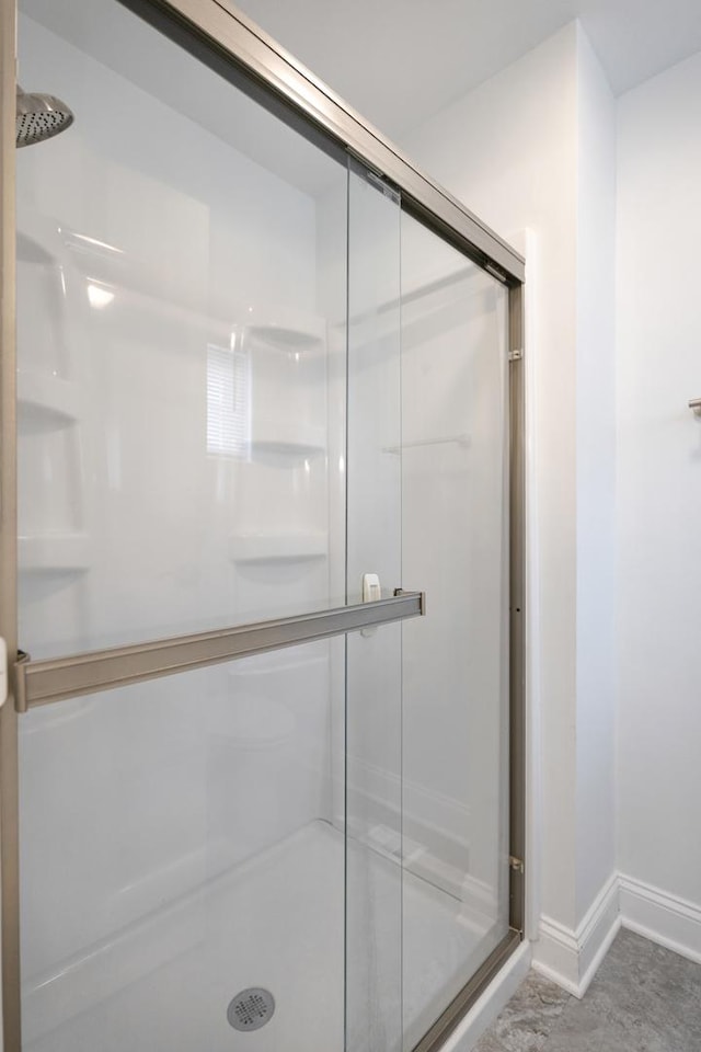 1062 Matfield Ct Unit 1062, Schaumburg, IL 60193 - bathroom with a shower stall and baseboards