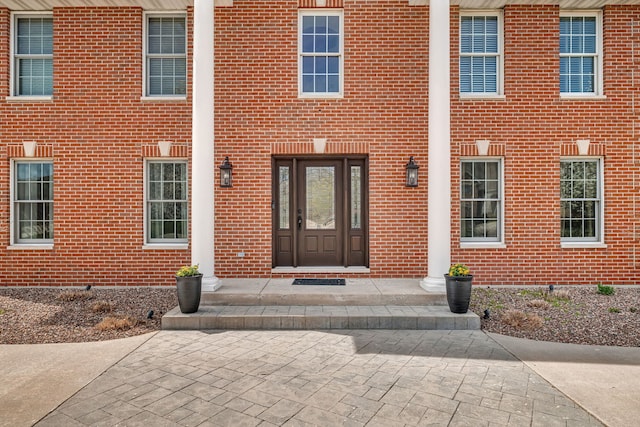 5255 Crescent Green Ct, Morris, IL 60450 - view of exterior entry with brick siding