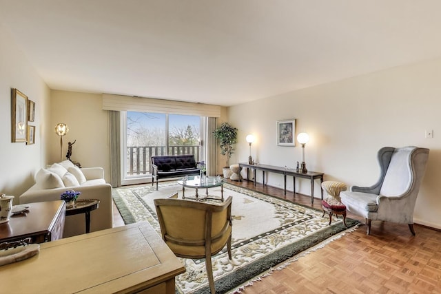 view of living room
