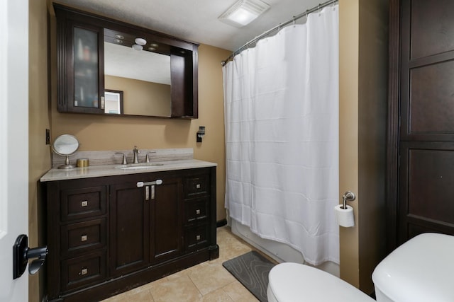 1926 County Road 2800 E, Minonk, IL 61760 - bathroom featuring tile patterned floors, vanity, and toilet