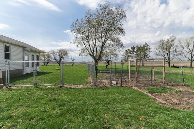 1926 County Road 2800 E, Minonk, IL 61760 - view of yard with a gate and fence