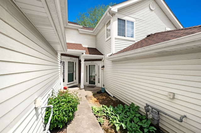 8235 Ripple Rdg, Darien, IL 60561 - property entrance featuring roof with shingles