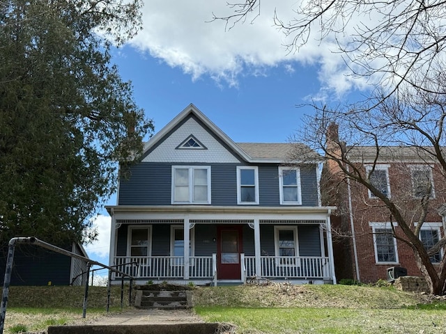 310 Elk St, Galena, IL 61036 - view of front of house featuring a porch