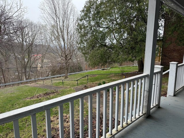 310 Elk St, Galena, IL 61036 - view of balcony